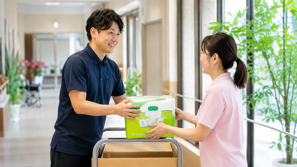 メーカーでも店舗でもない、介護用品の「卸会社」だからできること